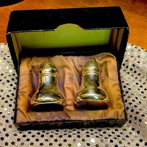 British mid-century EPNS Salt & Pepper shakers